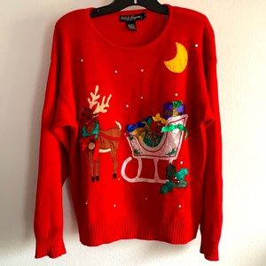 Vintage Women’s Ugly Christmas Sweater
